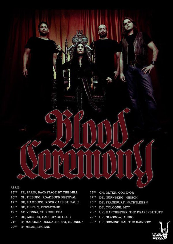Blood Ceremony Tour 2016