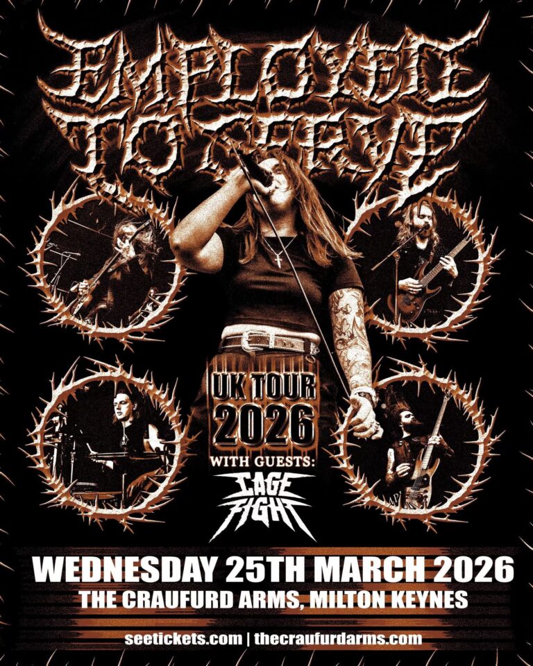 Employed To Serve + Cage Fight + Obeyer at The Craufurd Arms, Wolverton on 25th March 2026