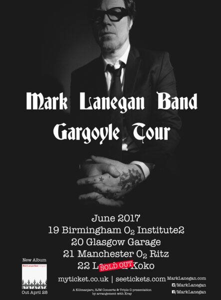 Mark Lanegan UK Tour 2017